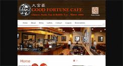 Desktop Screenshot of goodfortunecafekentlands.com